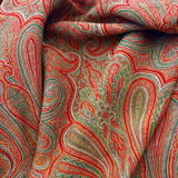 Stunning Victorian Paisley Woollen Shawl - Detail View - 4