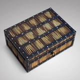 19th Century Ceylonese Porcupine Quill Box - Top View - 3