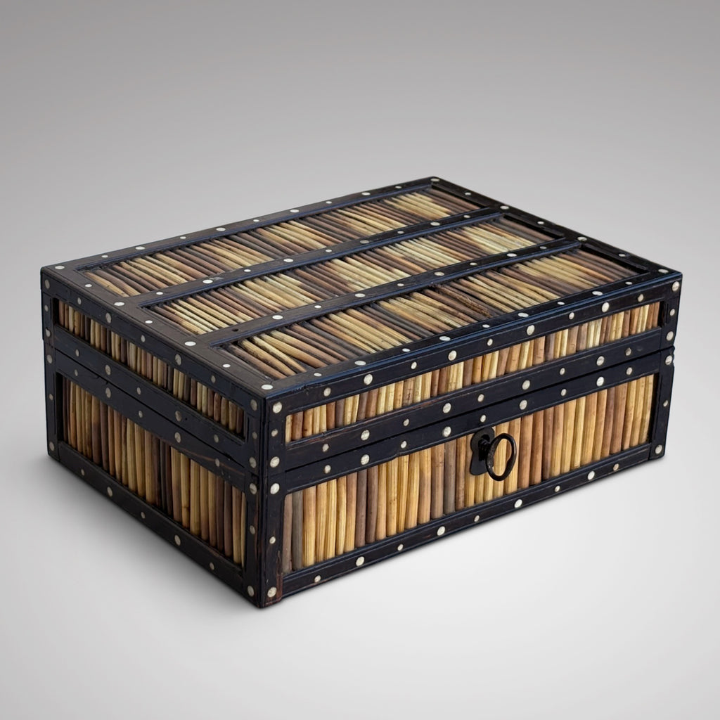 19th Century Ceyonese Porcupine Quill Box - Main View - 1