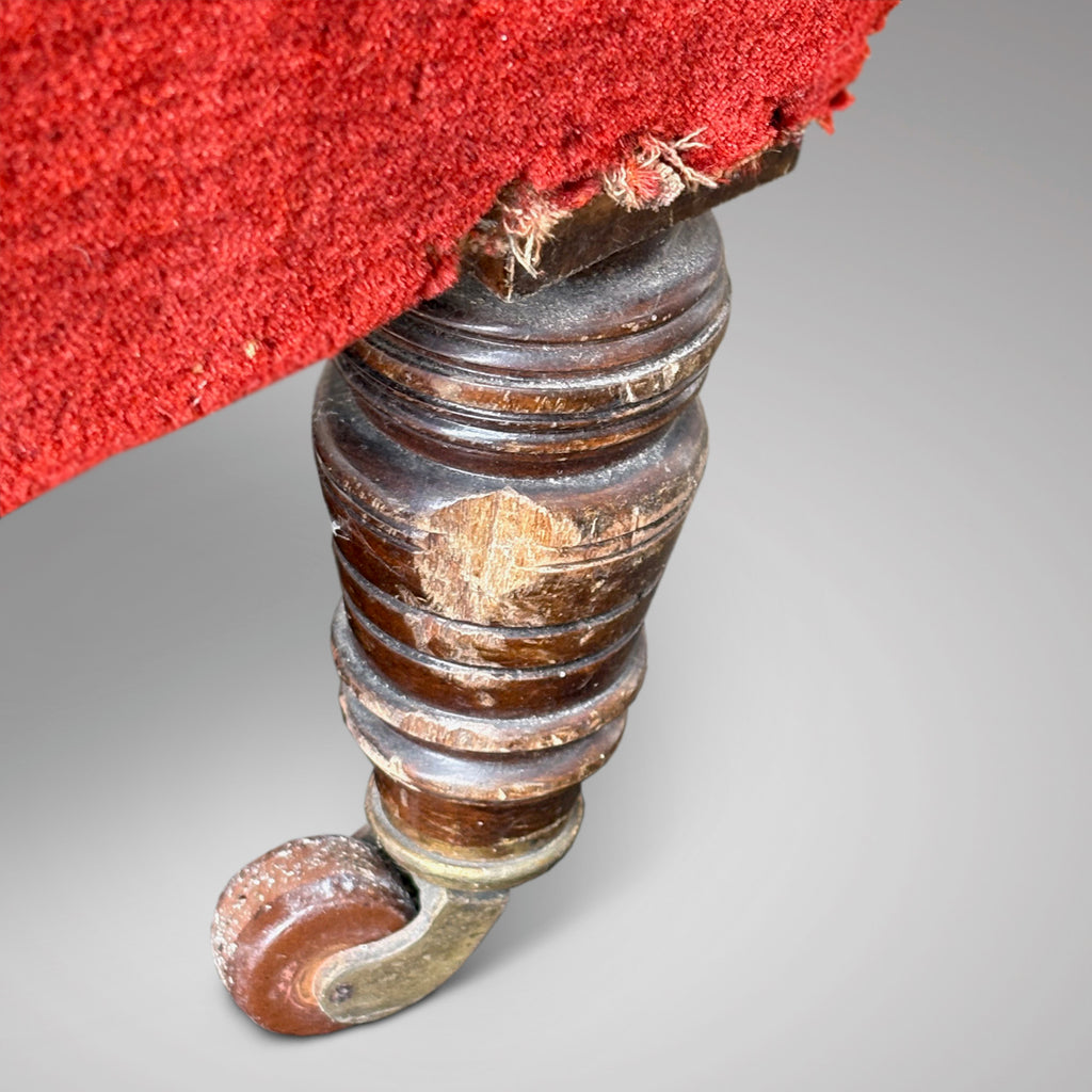 Antique Cornelius V Smith Armchair for Restoration - Detail View - 5