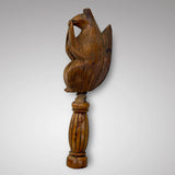 Antique Fruitwood Squirrel Nutcracker - Main View - 1