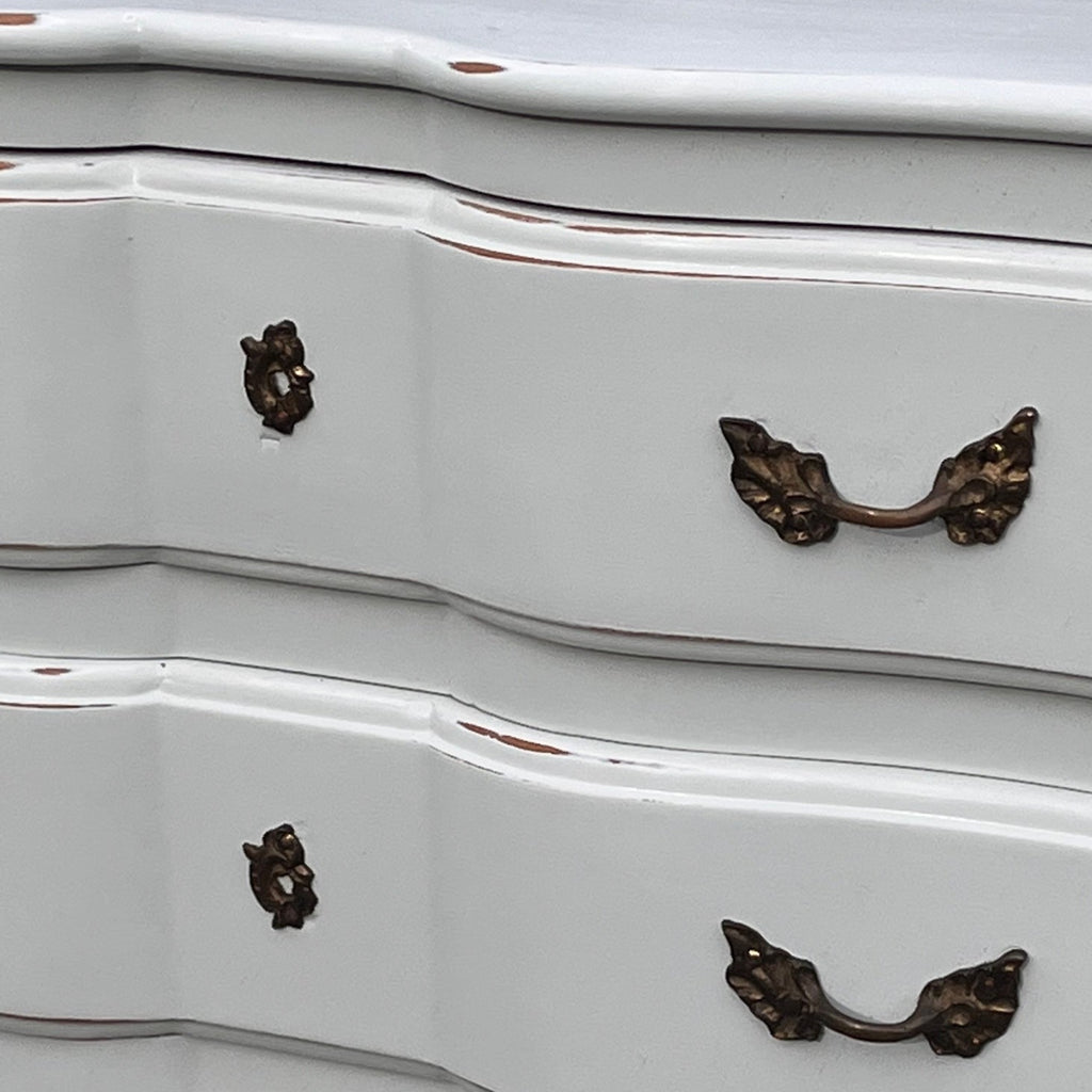 Pair of Vintage Painted French Bedside Tables