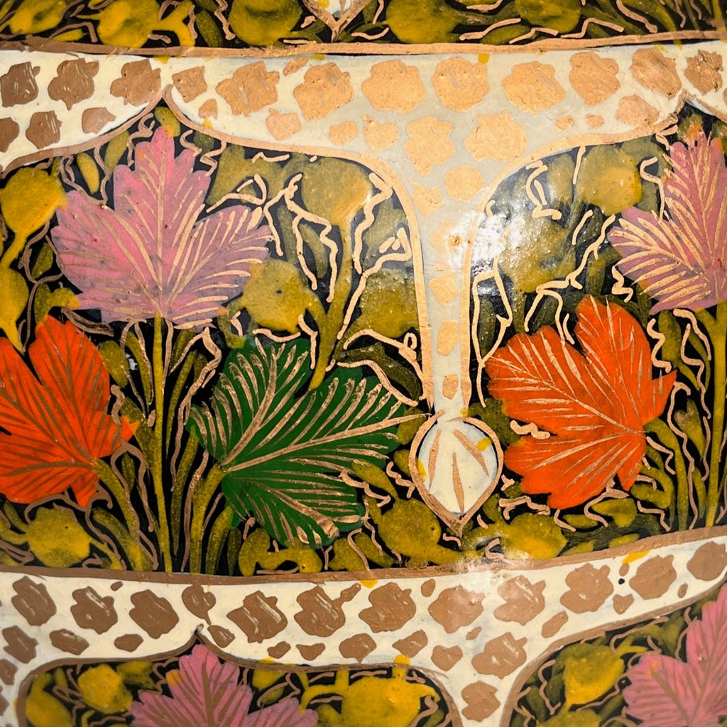 Vintage Kashmiri Table Lamp _ Detail View - 3