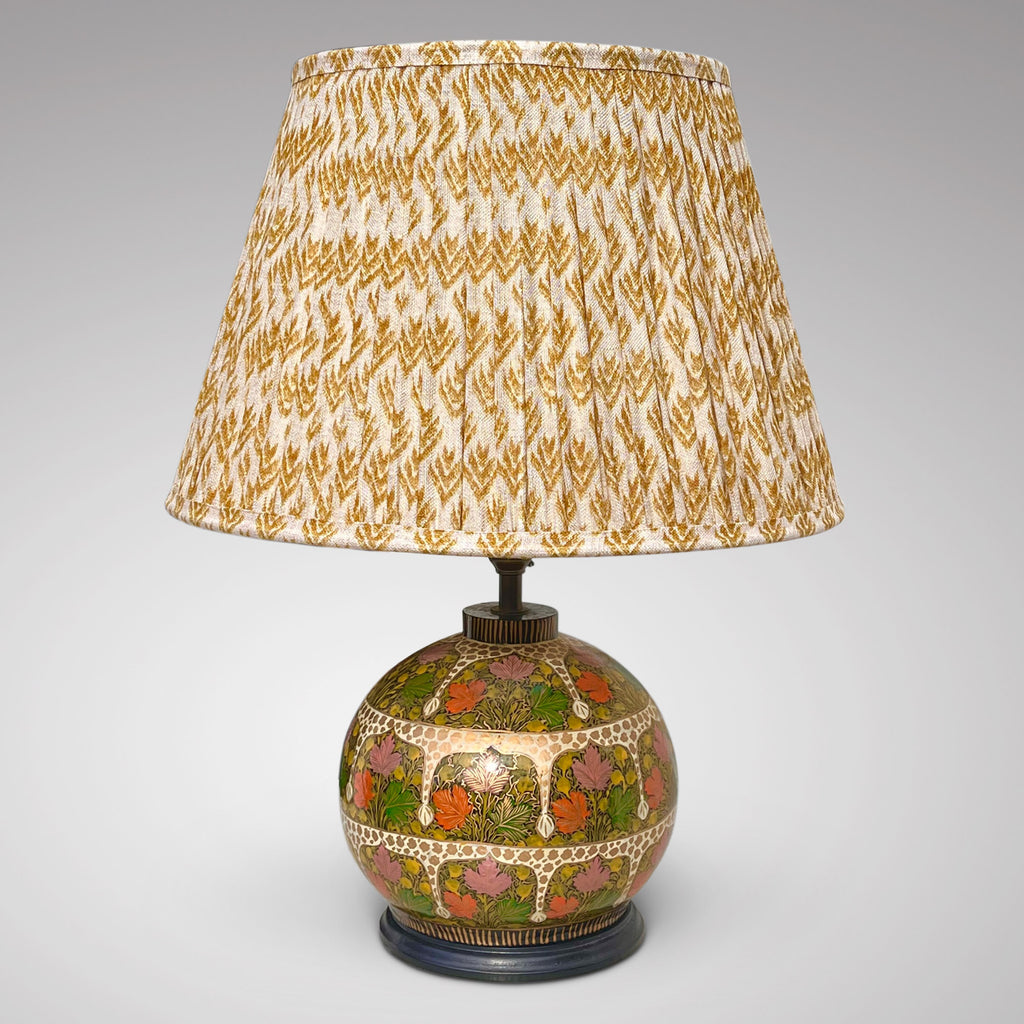Vintage Kashmiri Table Lamp - Main View - 1