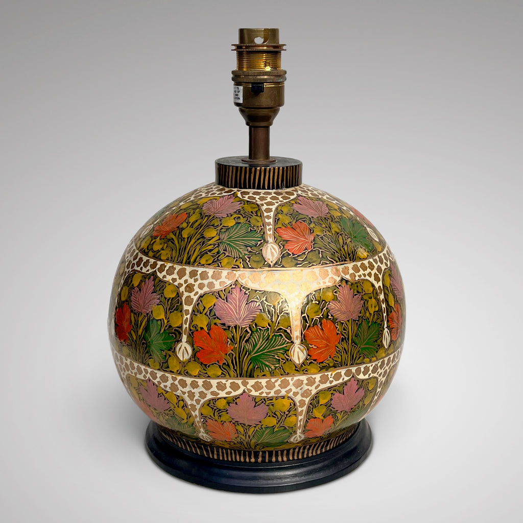 Vintage Kashmiri Table Lamp _ Main View - 2