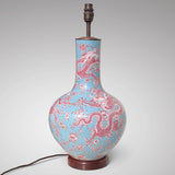 Large Chinese Dragon Table Lamp - Main View - 2