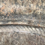 Antique Copper French Grape Hod - Detail View - 5