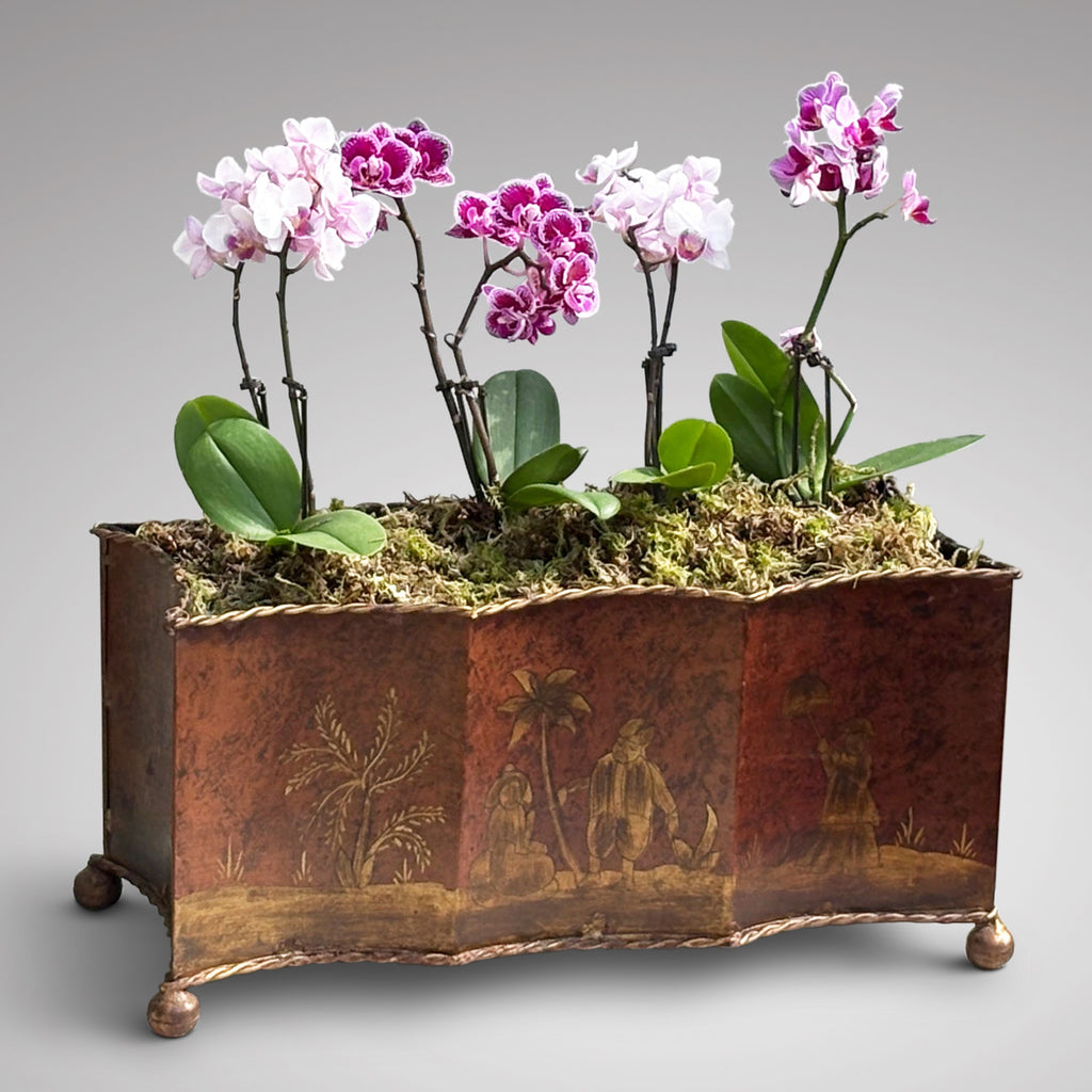 Large Chinoiserie Toleware Planter - Main View - 1