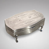 Art Deco Period Silver Jewellery Box - Main View - 1