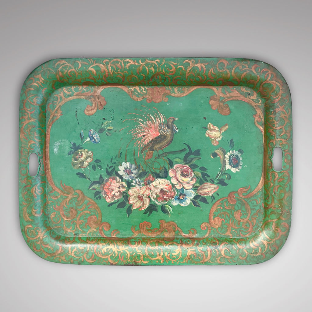 Stunning 19th Century Toleware Tray - Main View - 1