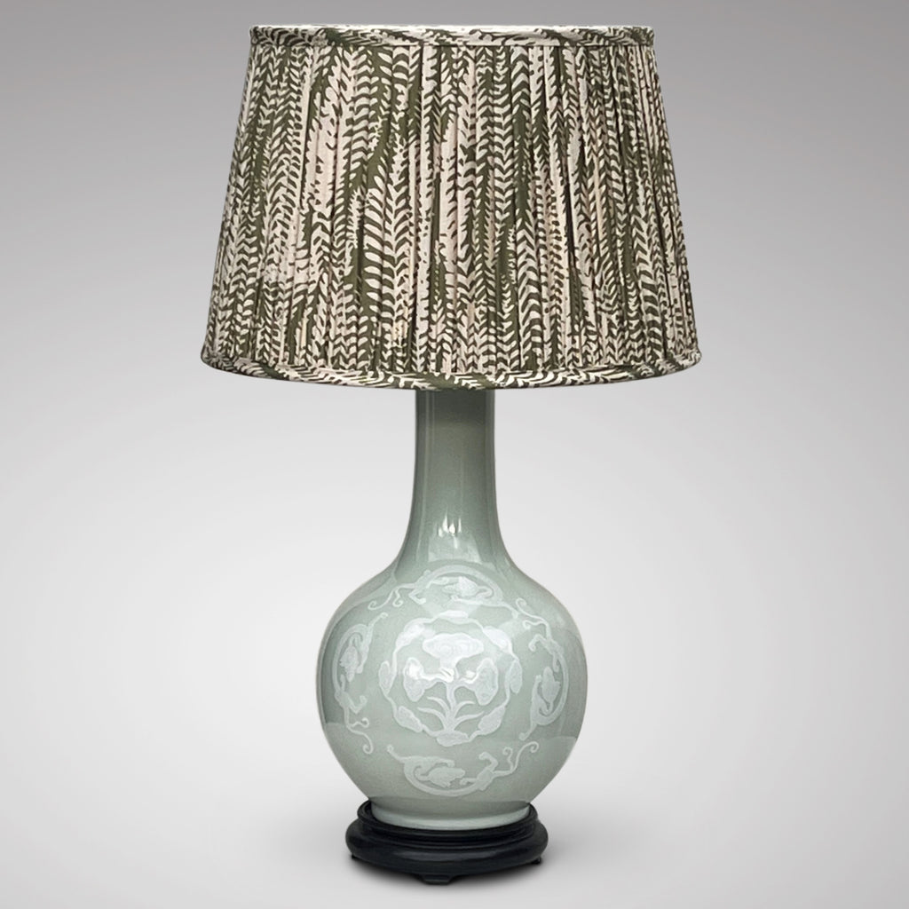 Chinese Celadon Table Lamp - Main View - 1