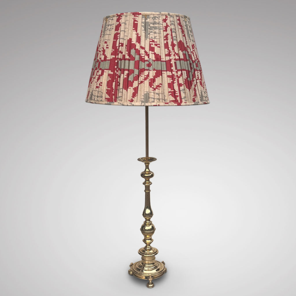 Superb Antique Brass Table Lamp - Main View -1