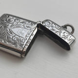 Edwardian Silver Vesta Case - Detail View - 5