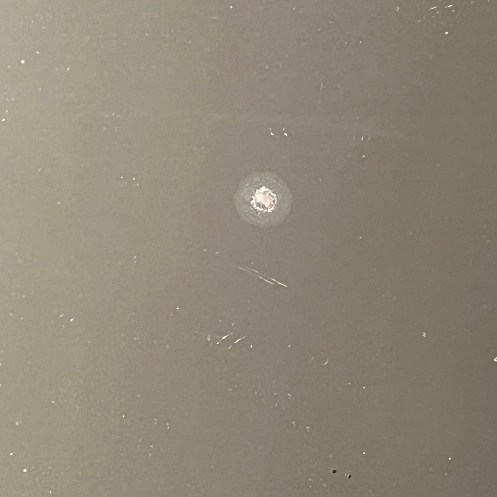 French Bevelled Mirror in Hand Painted Easel Frame - Detail View - 7