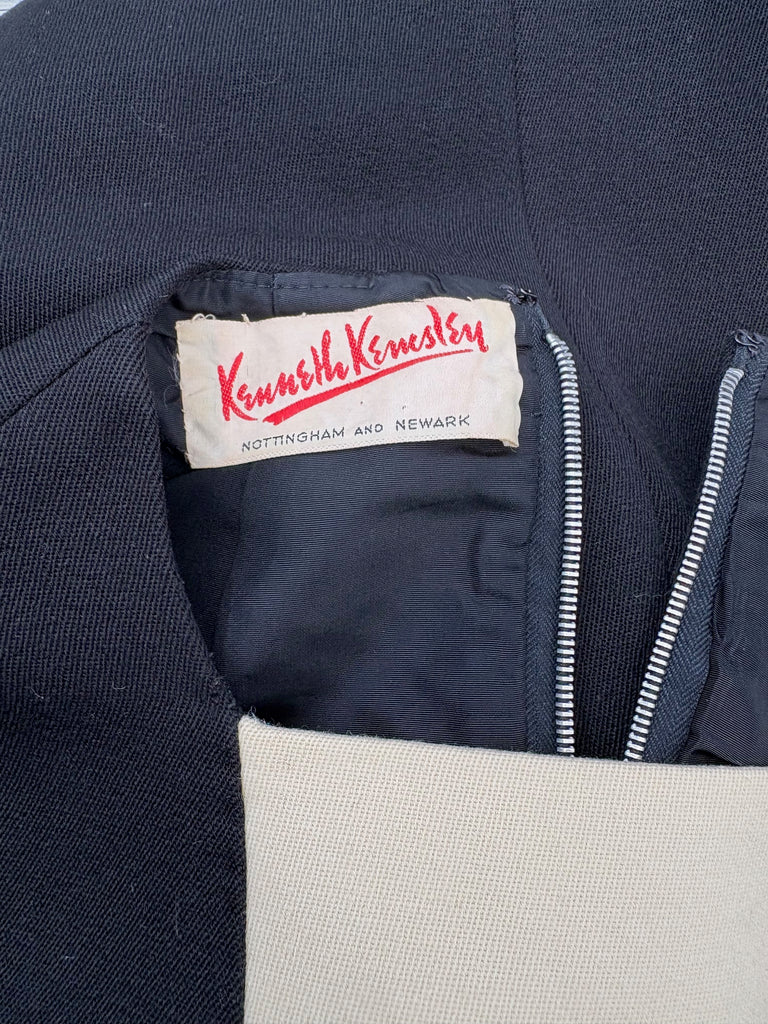 Original 1960's Op Art Mini Dress - Detail View - 4