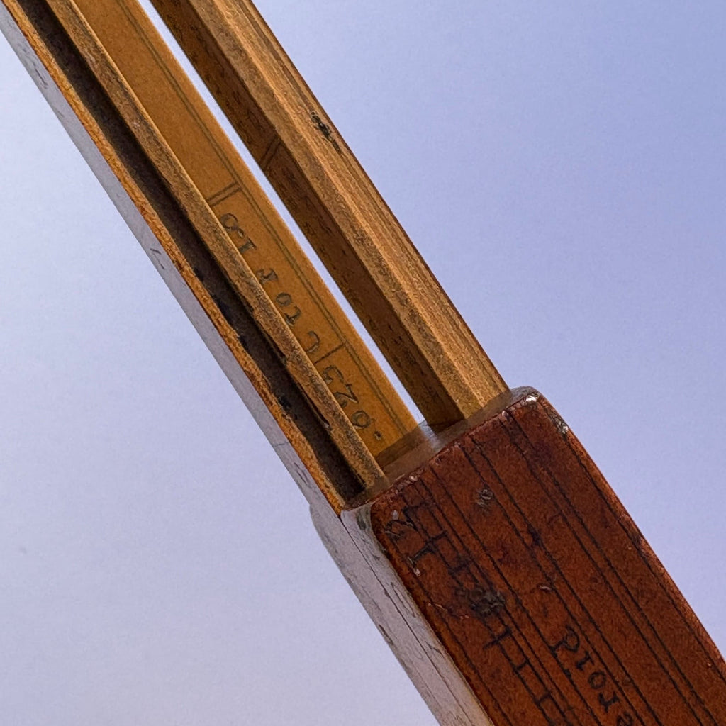 Edward Roberts Boxwood Excise Officer's Slide Rule - Detail View - 8