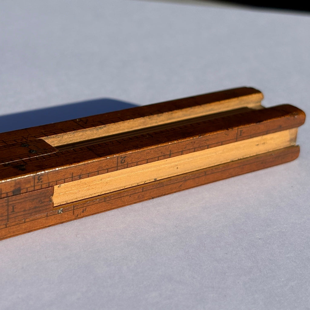 Edeard Roberts Boxwood Excise Officer's Slide Rule -Detail View - 7