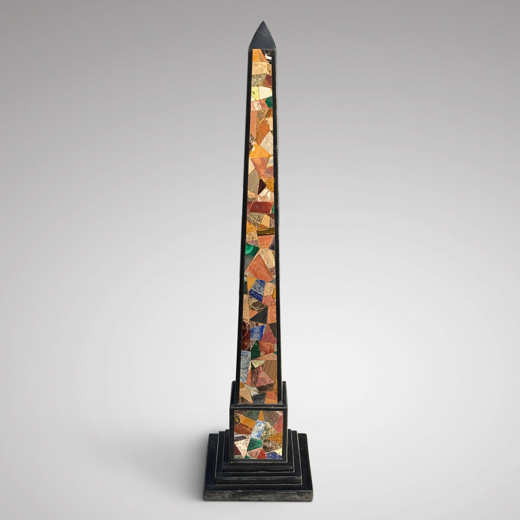 Monumental 19th Century Ashford Marble Obelisk - Main View - 1