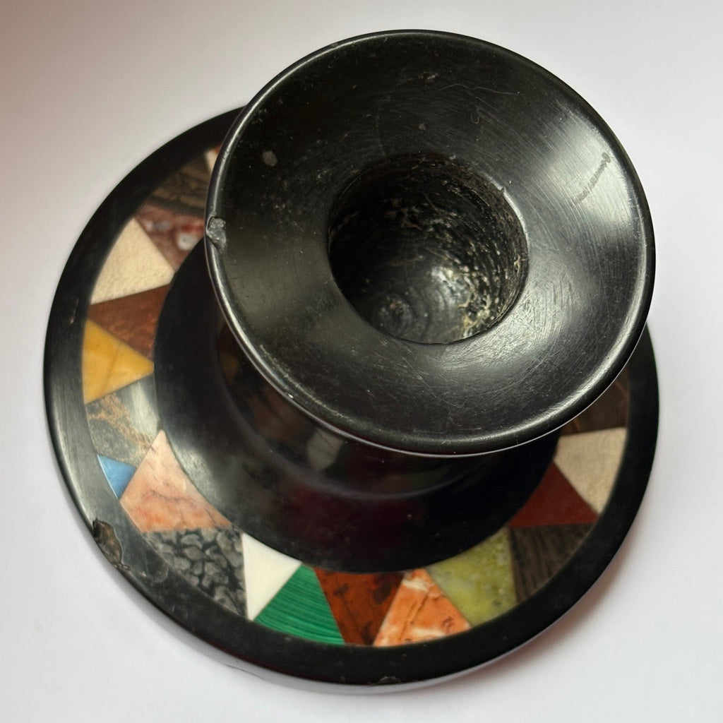 A Pair of Ashford Marble Candlesticks - Detail View - 8