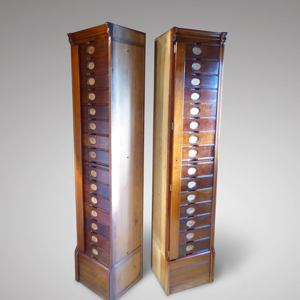 A Pair of Early 19th Century Filing Cabinets - Hobson May Collection - 3