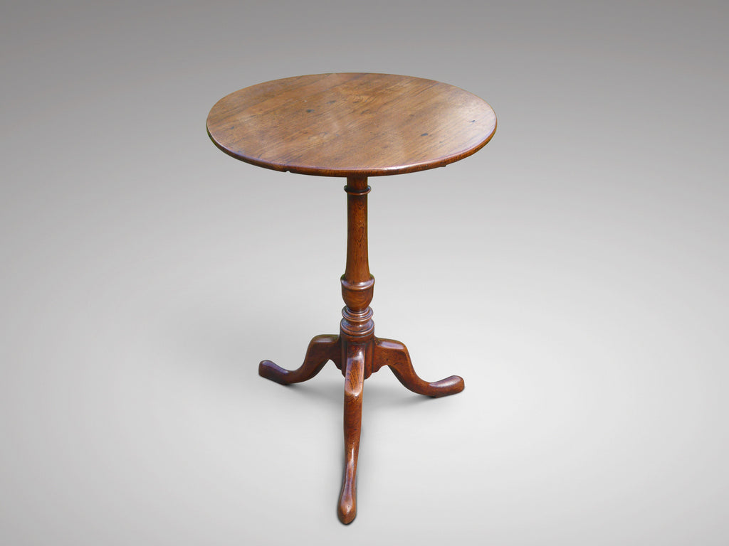 18th Century Chestnut Tilt Top Table - Hobson May Collection - 1
