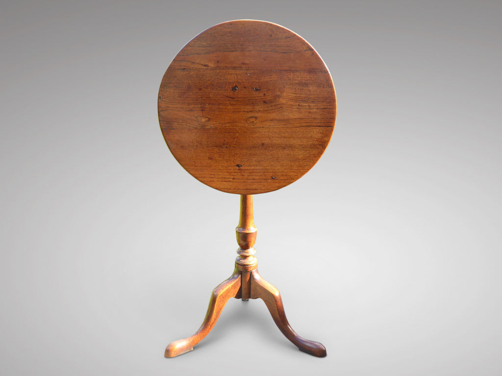 18th Century Chestnut Tilt Top Table - Hobson May Collection - 2