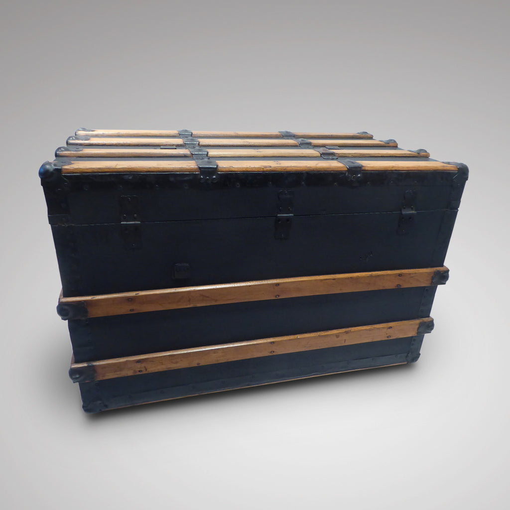 Victorian Steamer Trunk - Back View