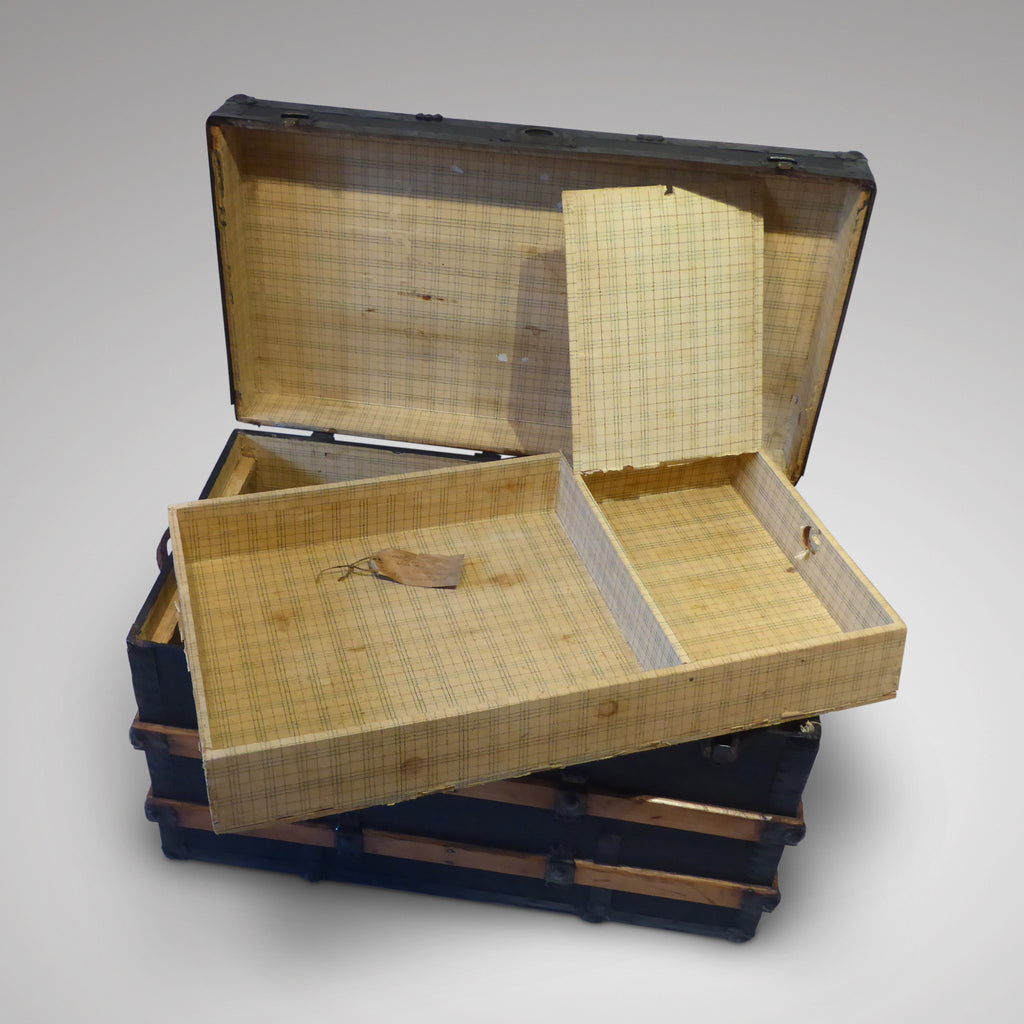 Victorian Steamer Trunk - Inside View One