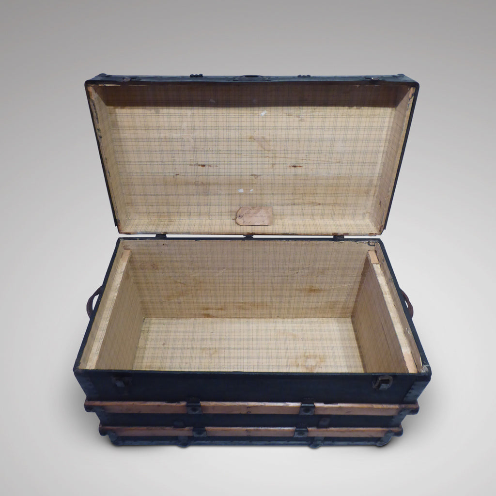 Victorian Steamer Trunk - Inside View Two