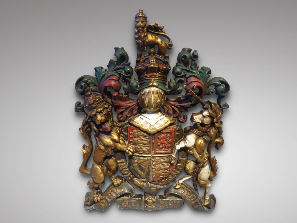 19th Century Royal Coat of Arms - Hobson May Collection - 1