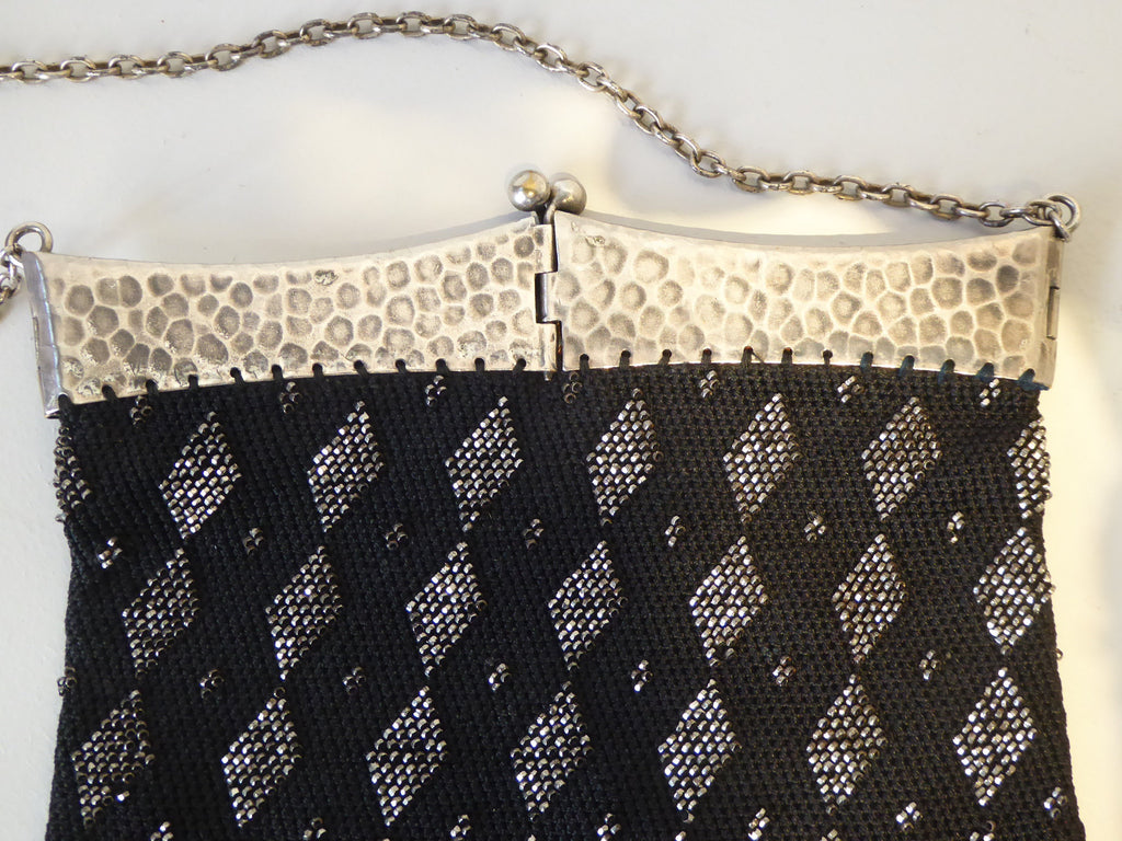 Edwardian Beaded Bag with Purse - Hobson May Collection - 2