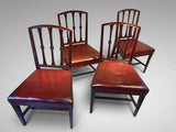 Set of six Georgian  Dining Chairs - Hobson May Collection - 2
