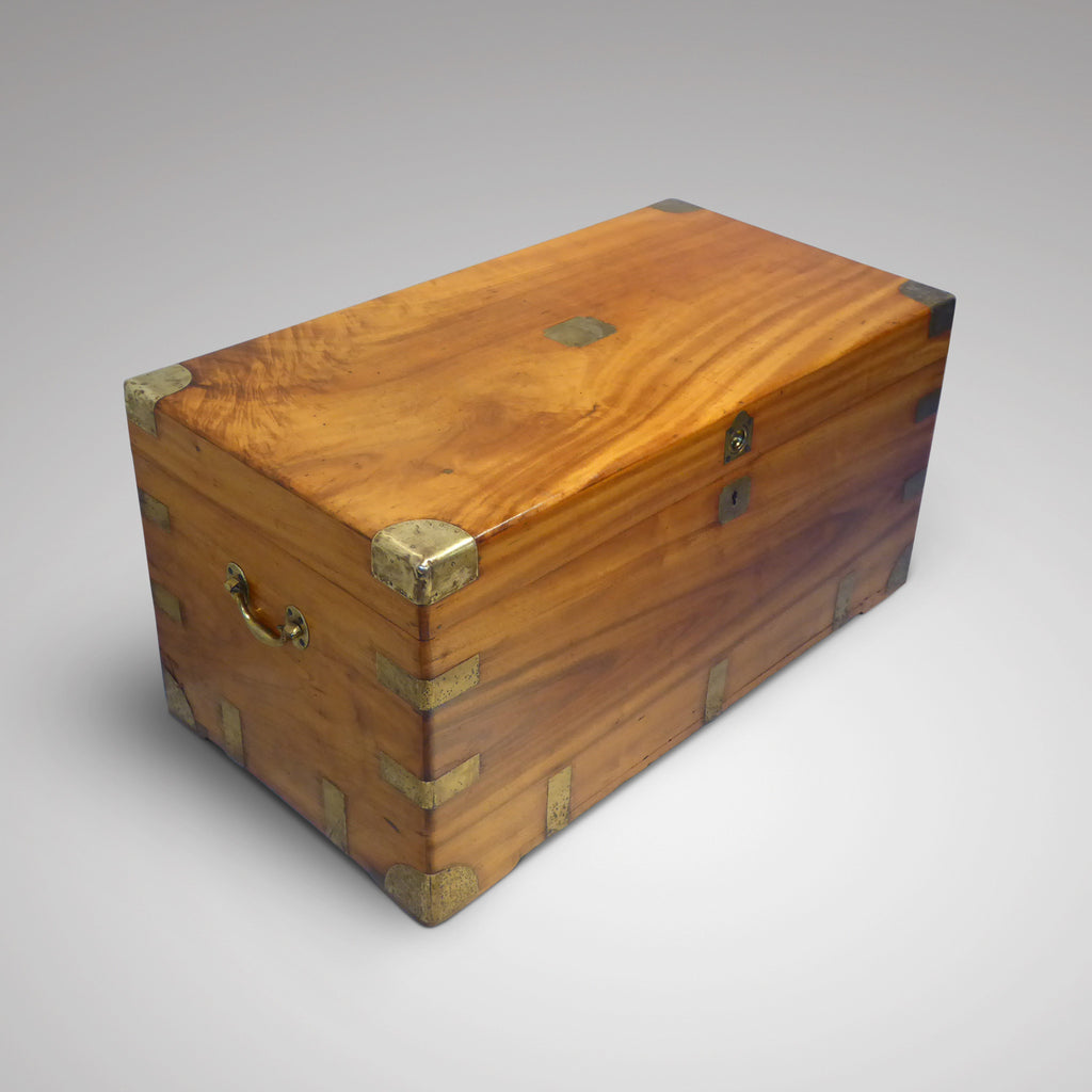 19th Century Camphor Chest - Coffee Table - Side & Front View - 2