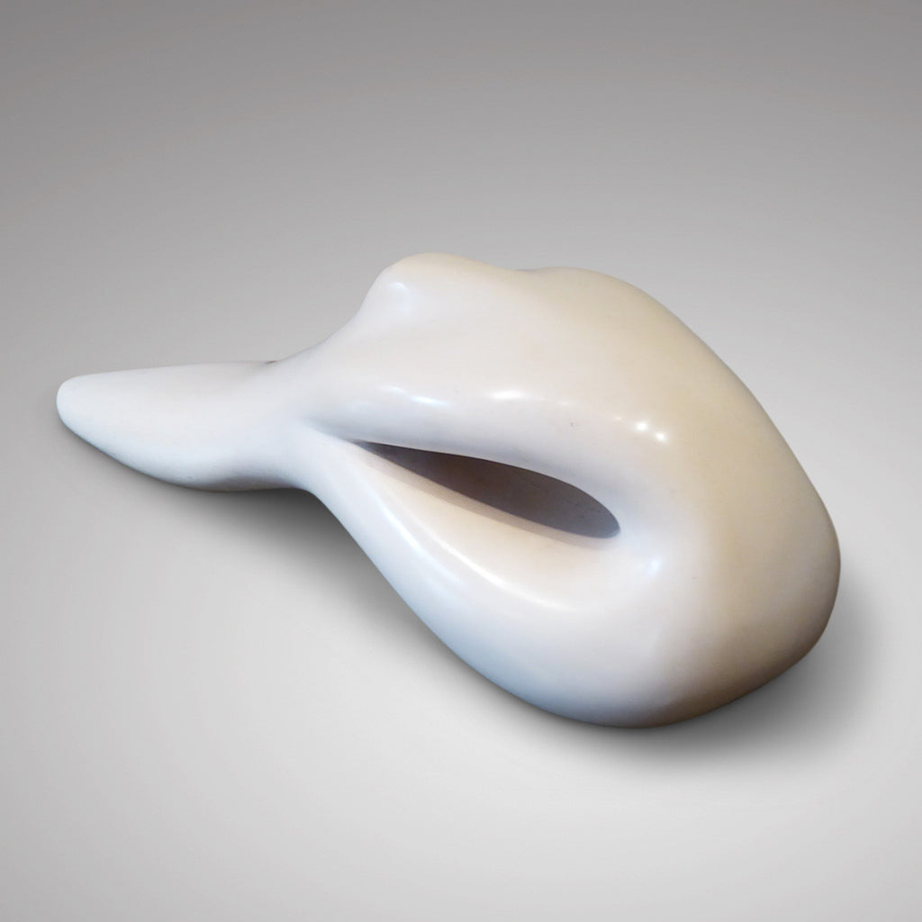 20th Century French Marble Sculpture - Side View two