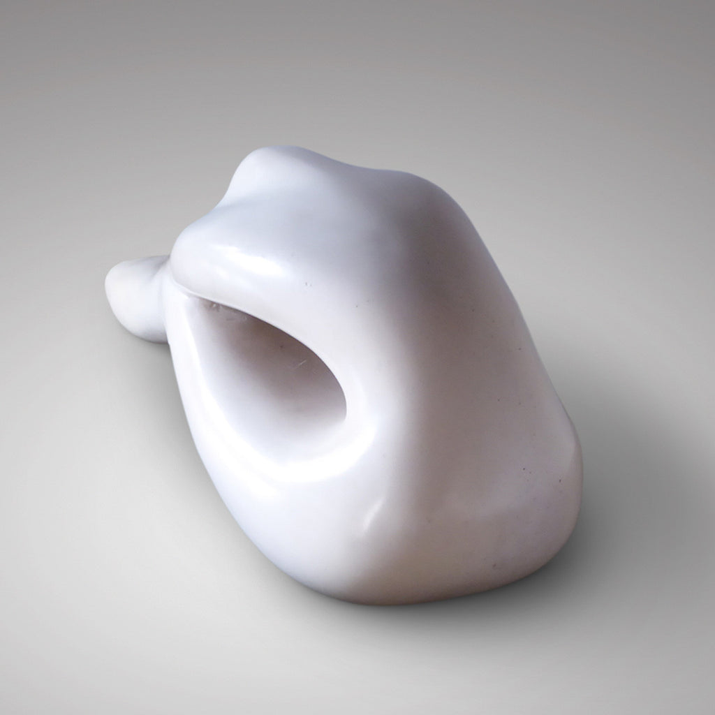 20th Century French Marble Sculpture - Back View