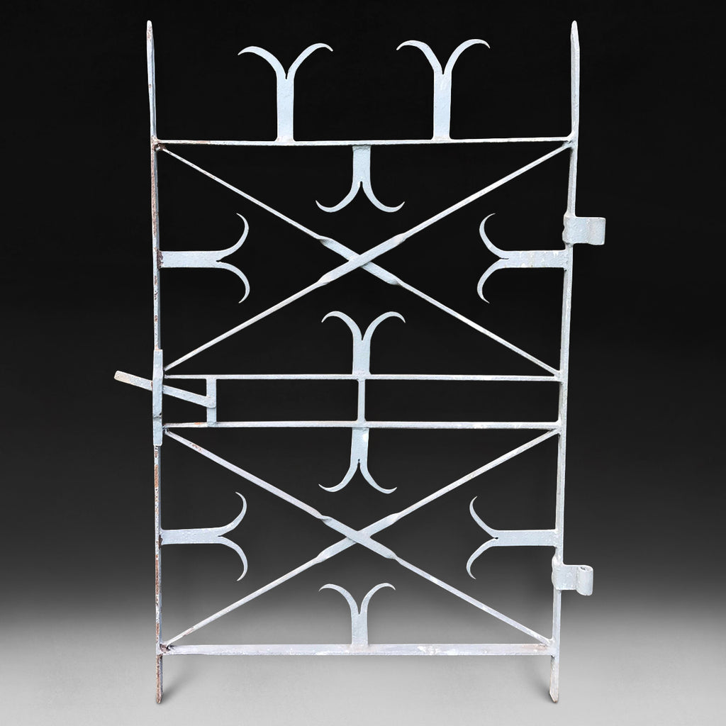 Victorian Wrought Iron Garden Gate - Main View - 2