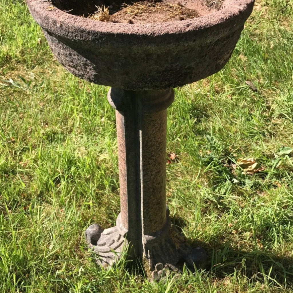 Victorian Marble & Sandstone Birdbath