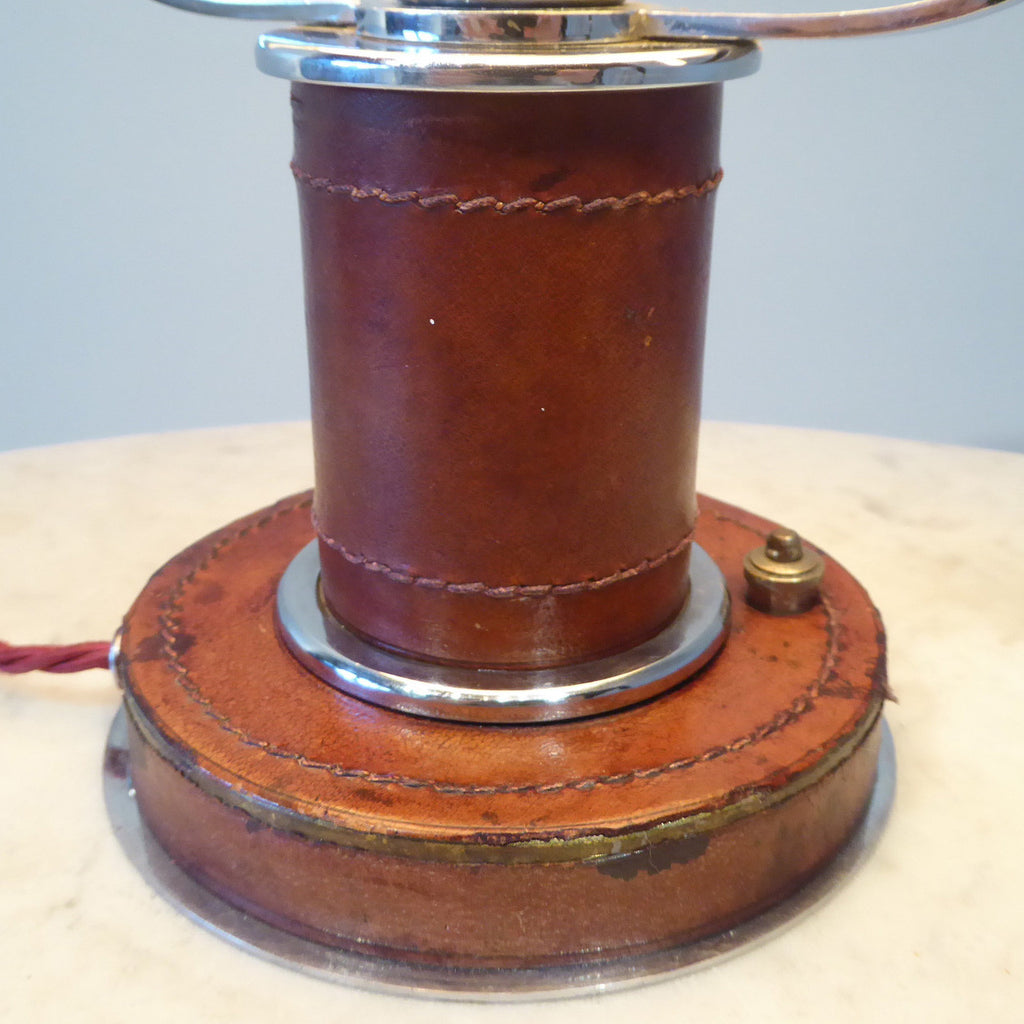 Art Deco Desk Lamp - View of Base-5