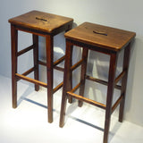 Early 20th Century Elm Stools - Hobson May Collection - 3
