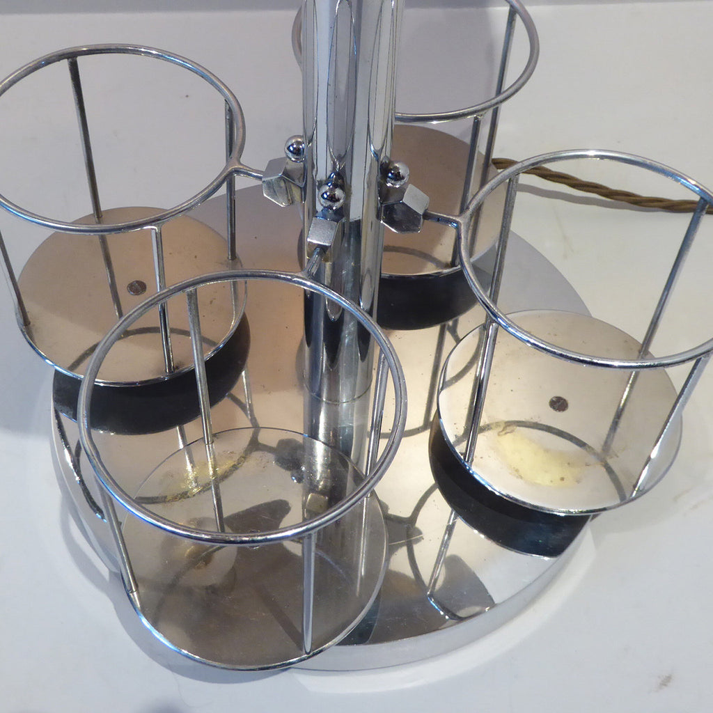 French Art Deco Cocktail Table - View of Base-5