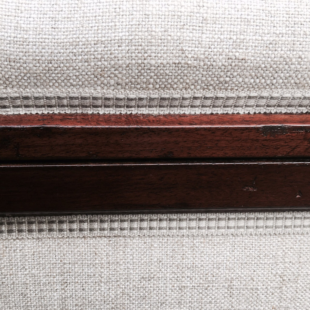 Victorian Mahogany Ottoman of Inverted Form - Hobson May Collection - 5