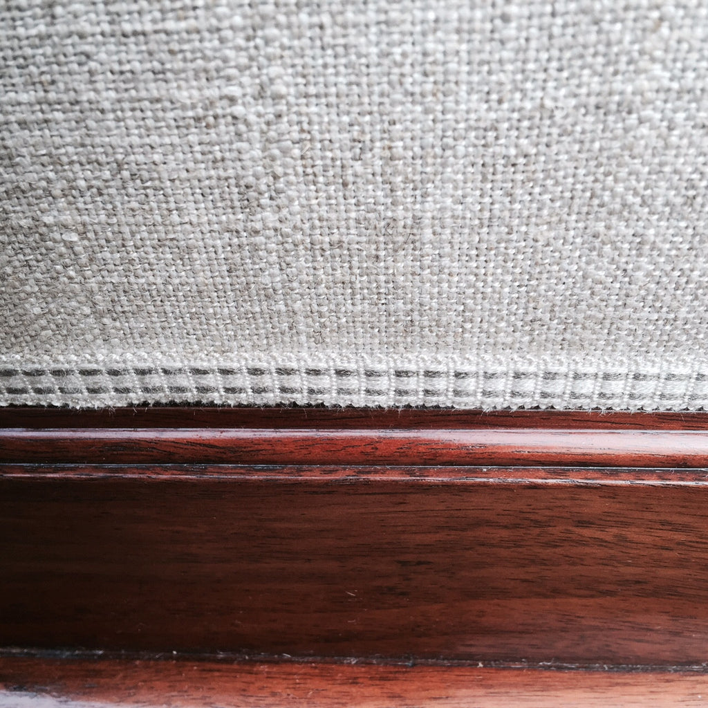 Victorian Mahogany Ottoman of Inverted Form - Hobson May Collection - 4