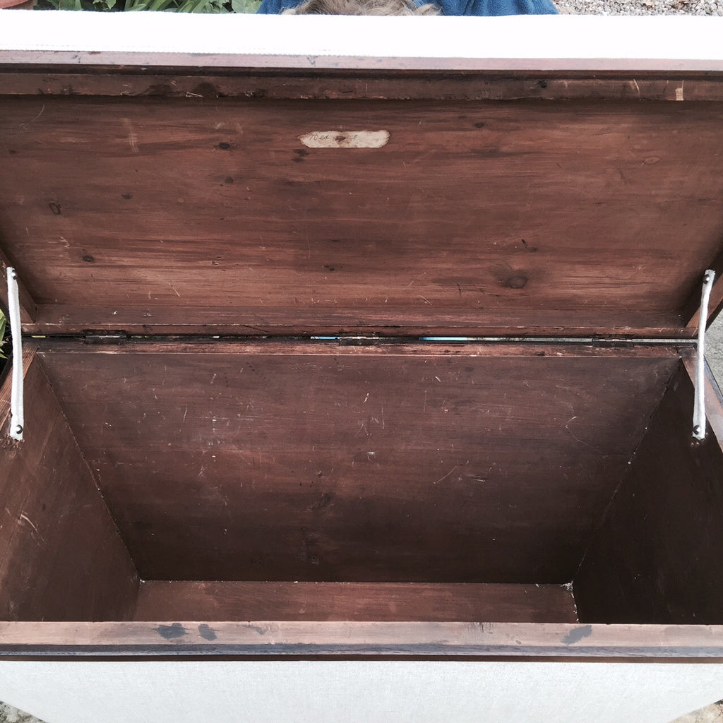 Victorian Mahogany Ottoman of Inverted Form - Hobson May Collection - 6