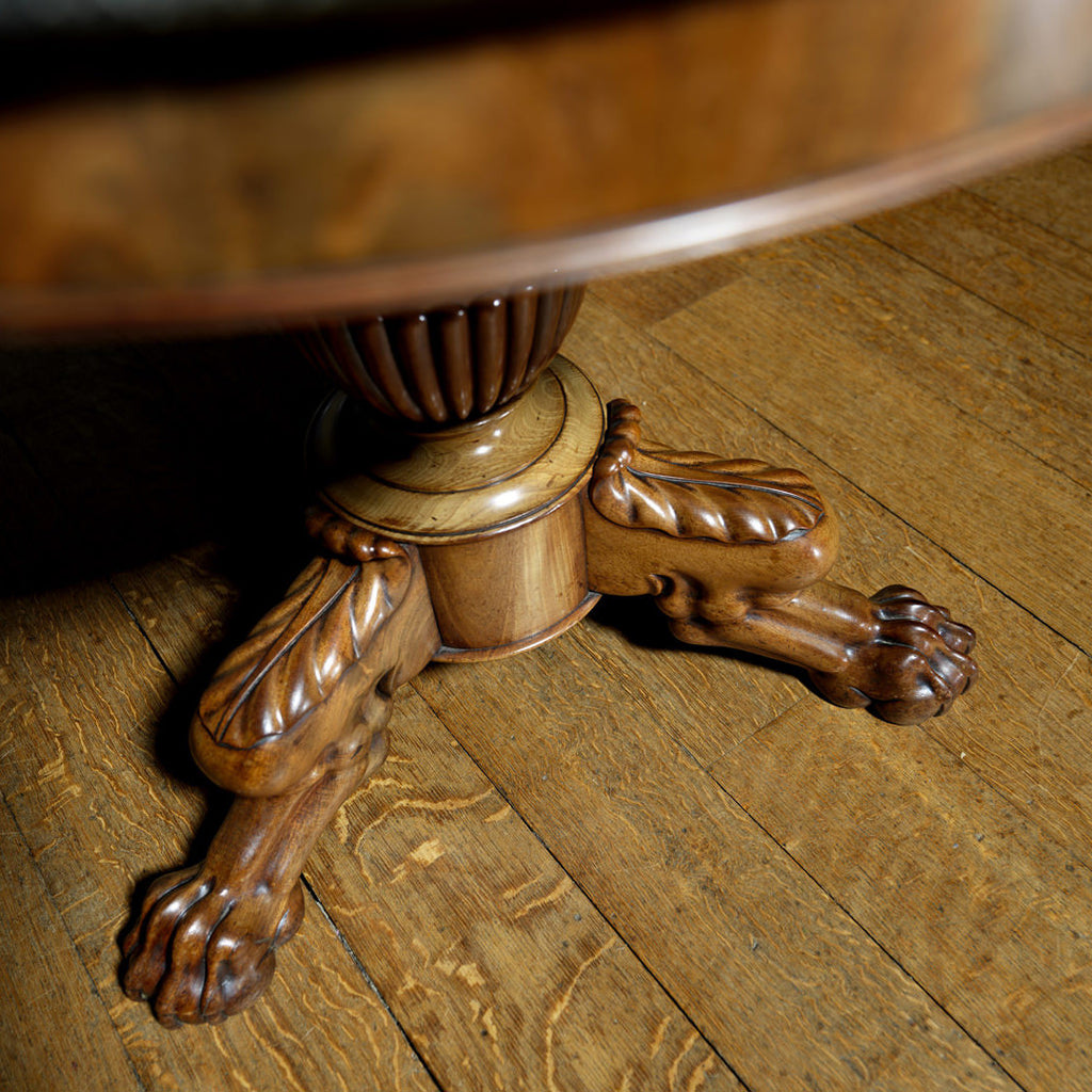 19th Century French Mahogany Gueridon - Pedestal View - 3