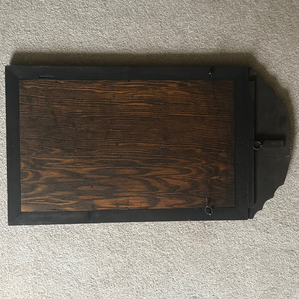 19th Century Mirror with Chinoiserie Decoration - Back View - 6