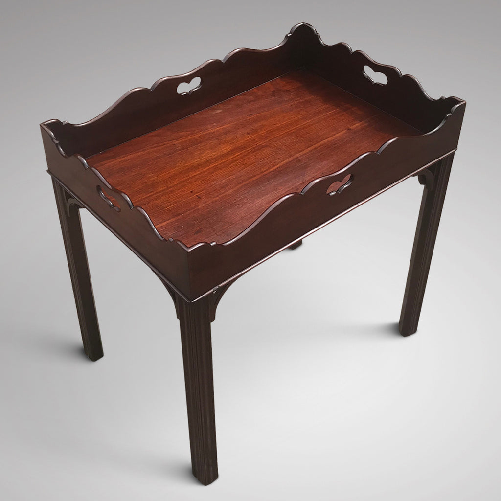 George III Mahogany Butlers Tray Table - Main View - 2