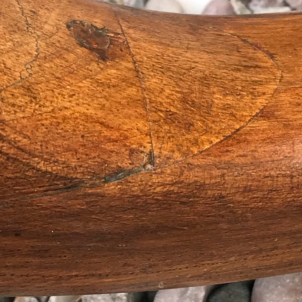 George III Mahogany Tilt Top Breakfast/Centre Table - Leg Detail View - 5