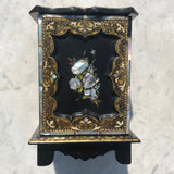 Victorian Inlaid Papier- Mache Jewellery Box - Detail View - 7