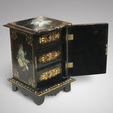 Victorian Inlaid Papier- Mache Jewellery Box - Main View - 2