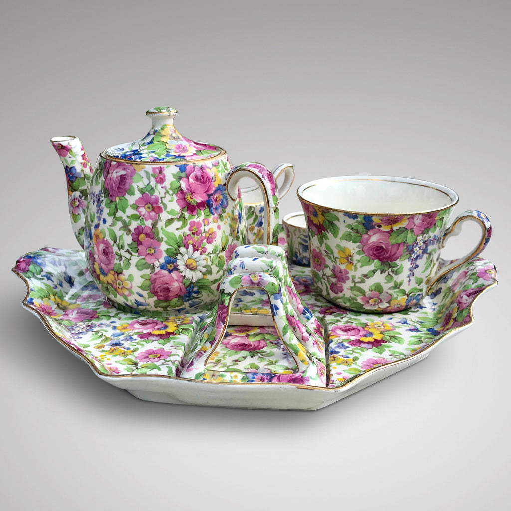 Mid Century Royal Winton Breakfast Set - Main View - 1